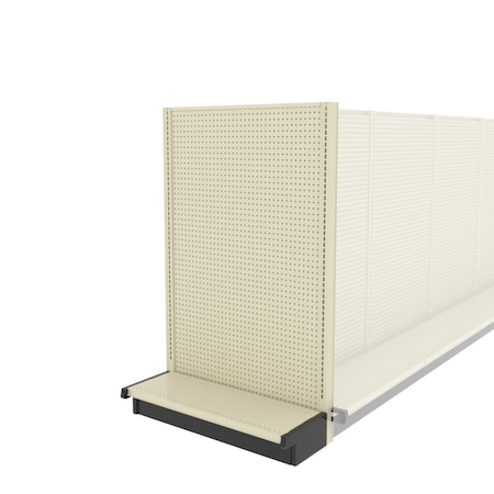 Lozier Shelving End Cap Display, Platinum 36W 60H 13D P363U-EC